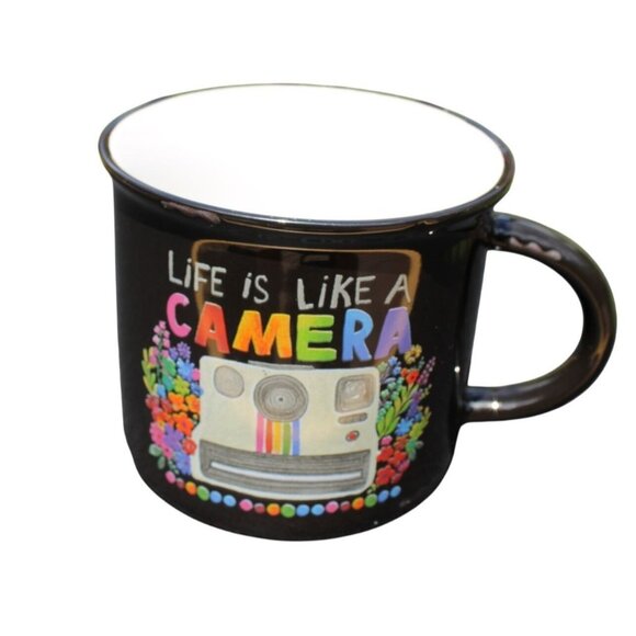 Life Is Like A Camera Mug By Natural Life - Picture 1 of 6